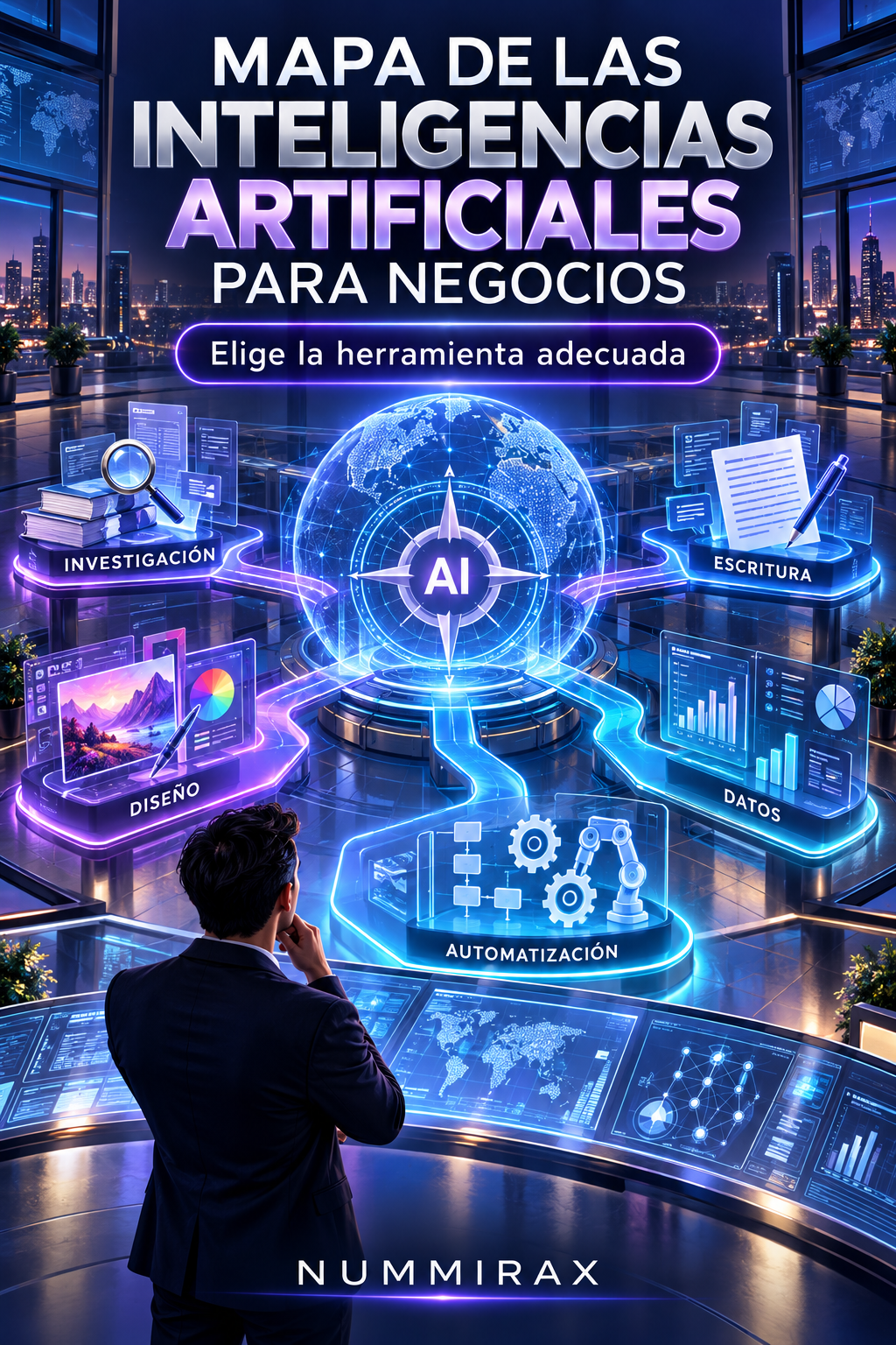 Portada Mapa de las inteligencias artificiales para negocios